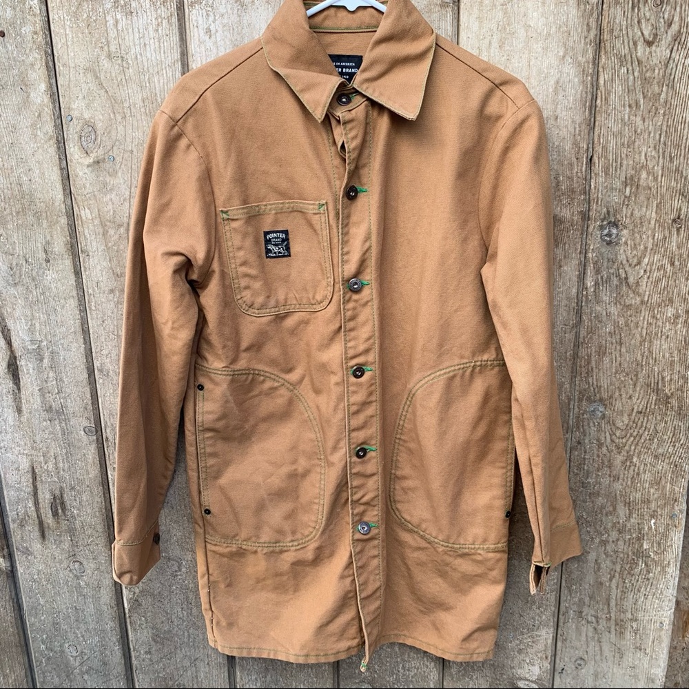 Pointer Brand Canvas Jacket Mens size Small made in USA